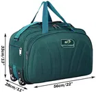 Polyester Solid Waterproof Duffel Bag with Wheels 