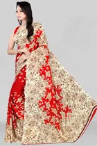 Georgette Printed Saree for Women 