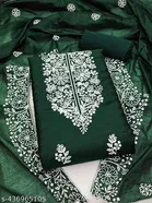 Embroidered Floral Patiala Suit for Women 