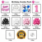 Disney Frozen Theme 1st Happy Birthday Decoration,Multicolour,Set Of 1