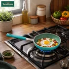 TerraHome Non-Stick-Aluminum Tadka Pan 12cm
