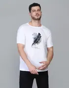 Printed Half Sleeeves T-Shirt For Men 