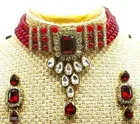 Elegant Alloy & Pearl Jewellery Sets