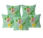Cotton Cushion Covers (Multicolor, 16x16 inches) (Pack of 5)