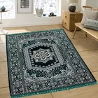 Alqsa Designer Green Carpet 5x7feet