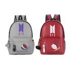 Combo of BTS Printed PU Backpacks for Women & Girls 