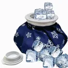 Ice Bag Pack for Injuries (Multicolor, 6 inches)