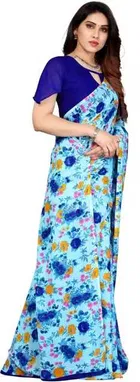 SVB प्रिंटेड साड़ी फॉर वीमेन 