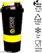 Plastic Gym Shaker and Sipper 