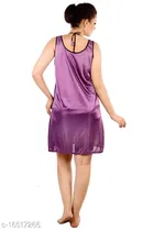 Satin Nightdress Set for Women 
