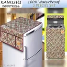 KANUSHI Industries® Fridge Covers / Refrigerator Cover +1 Pc Load Fully Automatic Washing Machine Cover 