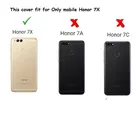 Rubber Mobile Back Cover for Honor 7X 