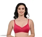 Cotton Solid Bra for Women & Girls, Multicolour, Pack of 3 