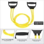 Stretchable Resistance Tube for Toning Chest Muscles 