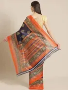 शारदा क्रिएशन मैसूर सिल्क प्रिंटेड साड़ी 