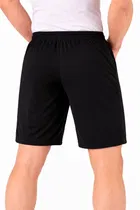 Polycotton Athletic Shorts for Men ,Black 