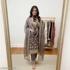 Embroidered Anarkali Suit for Women 