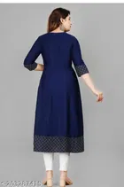 Anarkali Viscose Rayon Printed Kurti for Women 