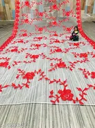 Embroidered Punjabi Net 