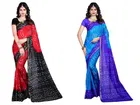 Khadi Silk Printed Saree for Women 
