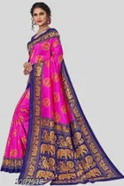 Art Silk Printed Saree for Women 