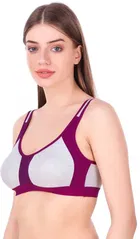 Cotton Blend Non Padded Bra for Women 