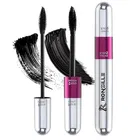 Ronzille 2-In-1 Mascara For Volumizing And Lengthening Mascara (15 ml) (Black) Pack Of 1