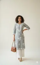 Stylish Printed Kurta Palazzo Set for Women 