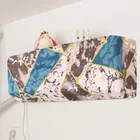 Polyester Elastic Fitted Stretchable Adjustable Printed Cover for 1 & 1.5 ton Split AC 