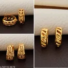 Gold-Plated Earrings/Studs/Bali Combo For Women'S/Girls