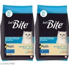 Let's Bite Ocean Fish Pet Food for Cats (400 g, Pack of 2)