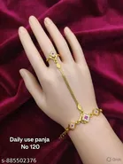 Bracelet with Ring for Women 