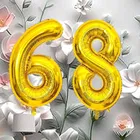 Foil Balloon for Birthday Celebration, No. 68 