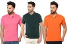 Polo T-shirt Pack of 3 for Men 