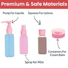 Travel kit, Mini Containers Travelling Accessories 