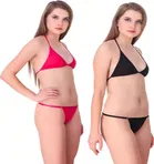 Cotton Blend Lingerie Set for Women 