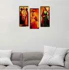 MDF 3 Pcs Designer Wall Painting for Home & Office 