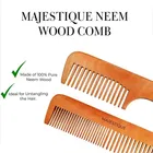Majestique. Wooden Hair Comb for Women 