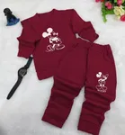 Hosiery Printed Top & Bottom Set for Kids 