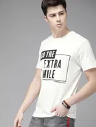 Round Neck Printed T-Shirt for Men 