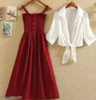 Poly Crepe Dress for Women 