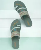 Heels with 2 Pairs Flats for Women 