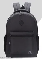 Rubber Backpack for Men & Women, Black
