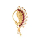 Designer Gold Plated Nosepin for Women 