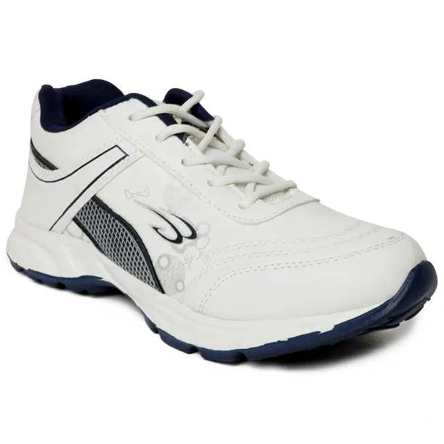 Men's Running Shoes (White, 6) (V-56)