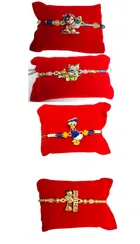 Metal Krishna Rakhi 