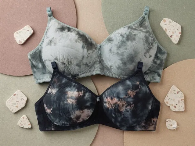 Floral Padded Everyday Bra for Women, Pack of 2 (Multicolor, 38B)