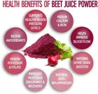Srishma 100% Natural & Pure Beetroot Powder 