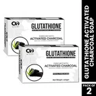 Co-Luxury Glutathione Charcoal Skin Brightening Bathing Soap (100 g, Pack of 2)