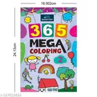 365 Mega Coloring 2, 365 Mega Activity 1 & 365 Mega Activity 2 Books For Kids Set Of 3 for kids